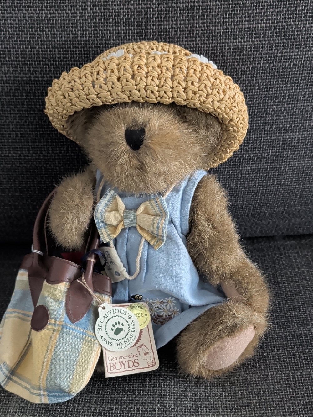 Boyds Bear "Honey Bee Beary" From The Longaberger Collection